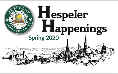 Hespeler Happenings – Spring 2020