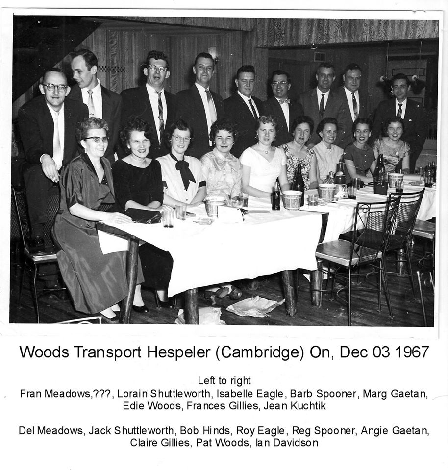 Woods Transport Christmas Party 1967